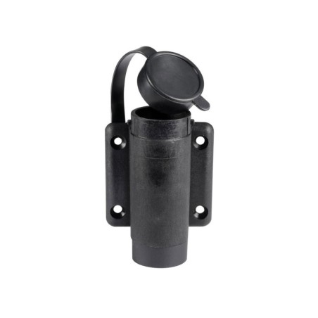 Basetta a parete in nylon nero 2 contatti OS1100018-18%