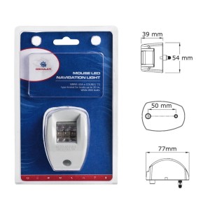 Mouse Deck LED navigation light 112,5° green right side 12V 0,4W OS1103802