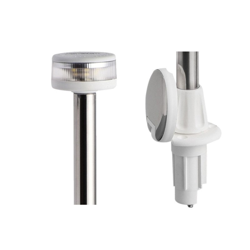 Light pole with Evoled 360° LED light 12V 100cm tube OS1103940