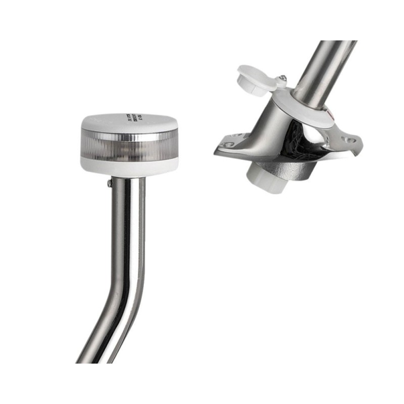 Light pole with Evoled 360° White LED light 60cm tube OS1103942