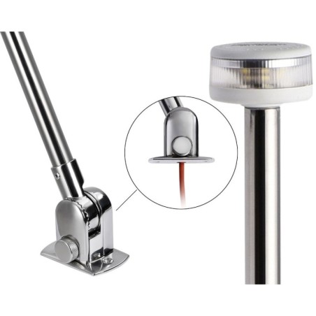 Asta con Fanale Evolved 360° a Led 60cm Bianco OS1103950-18%