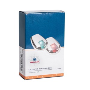 Fanale di via a LED Sea-Dog Verde 112,5° destro 12V OS1104802-0%