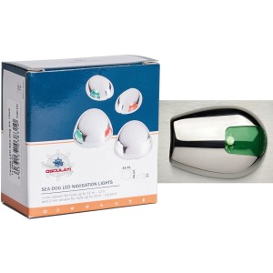 Fanale di via a LED Sea-Dog SX Rosso 112,5° sinistro 12V OS1105001-0%