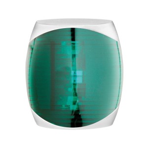 Sphera II 112,5° green right navigation light White ABS body 12/24V 2W OS1106012