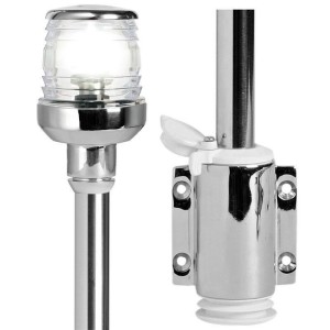 Asta Classic 360° Fissaggio a parete estraibile 60cm in acciaio inox OS1111001-18%