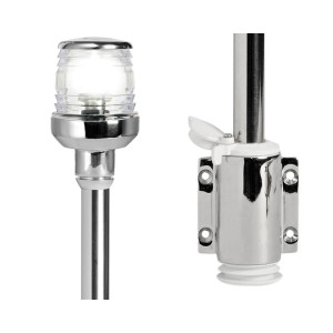 Extractable LED pole 60cm Stainless steel body 12/24V 1,7W OS1111021