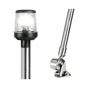 Aerodinamics LED light pole 60cm Black plastic OS1112810