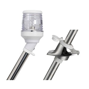 360° light pole with 30° light 60cm White OS1114022