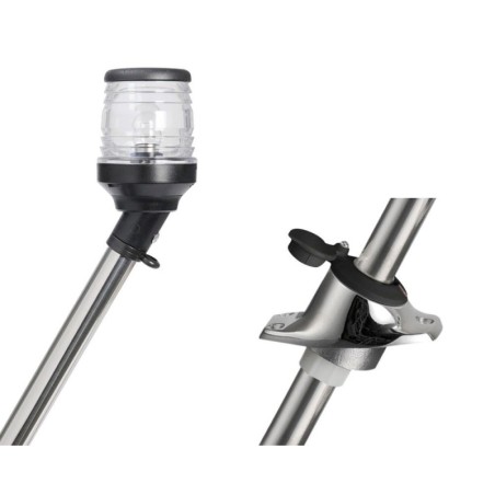 360° LED pole with30° light 60cm Black OS1114030