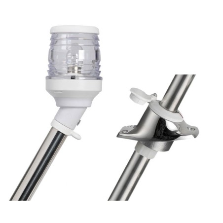 360° LED pole with30° light 60cm White OS1114031