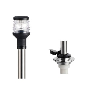 Asta Compact estraibile Fanale 360° di fonda 12V 5W OS1114710-0%