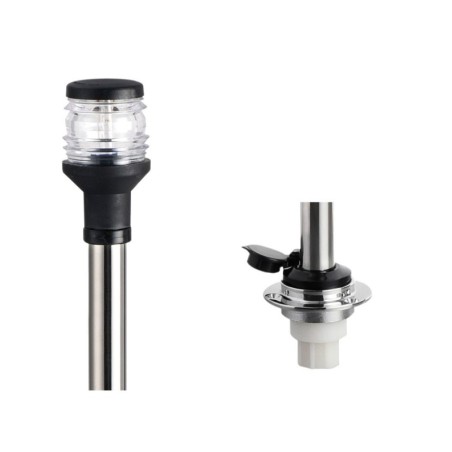 Asta Compact estraibile Fanale 360° di fonda 12V 5W OS1114710-0%