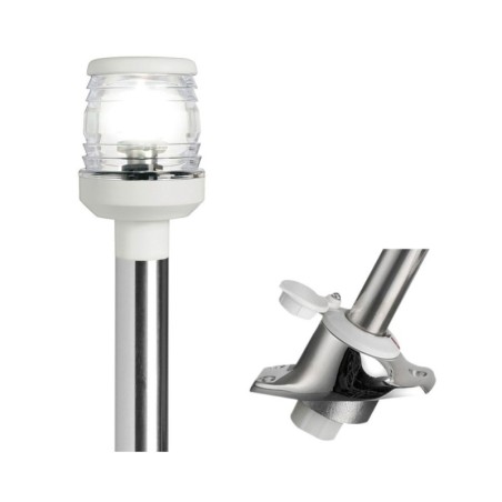 Removable standard light pole 100cm White OS1116016