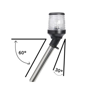 Removable light pole 30° on axis 100cm OS1116035