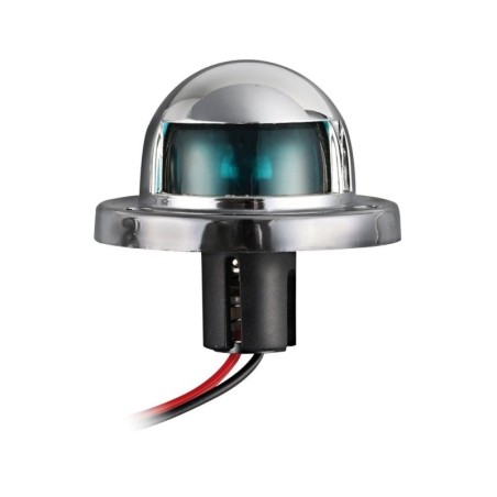 Green 112.5° navigation light made of chromed ABS OS1140102