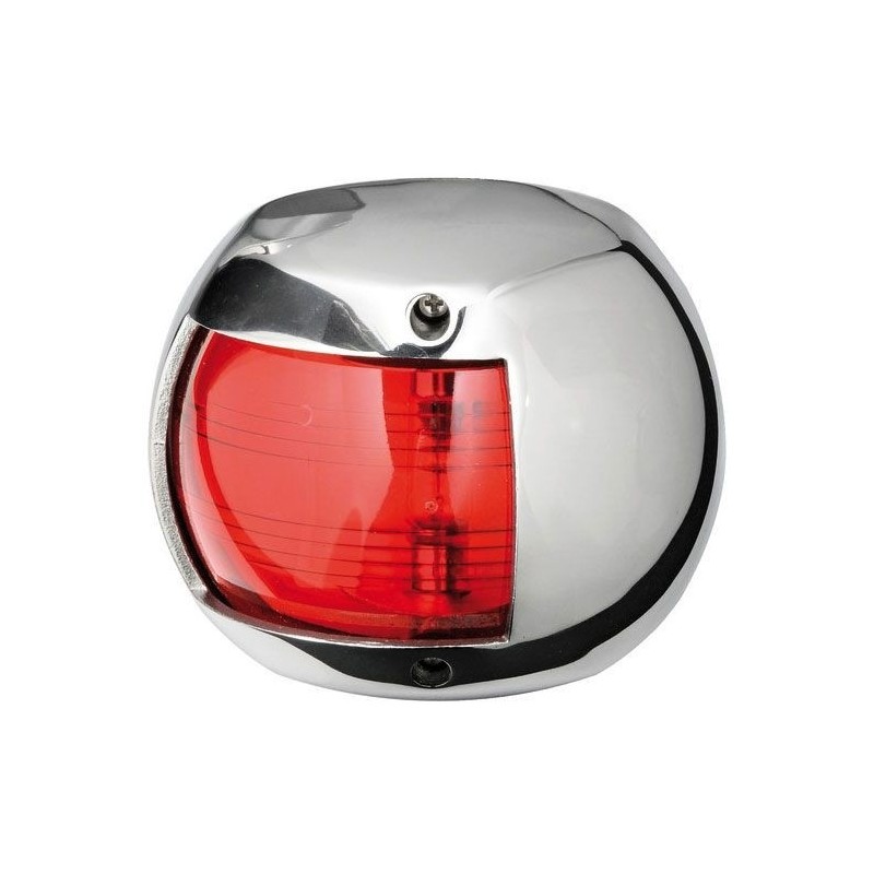 Navigation lights Stainless Compact 12 Red 112.5° left 10W 12V OS1140601
