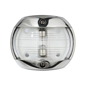 Luci di via Compact 12 Inox Bianco 225° Prua 12V 10W 75x62,5x41mm OS1140603-0%