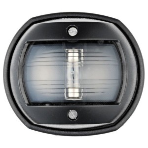 Luce di via in policarbonato nero Luce bianca 135° 80x42x70mm OS1140804-0%