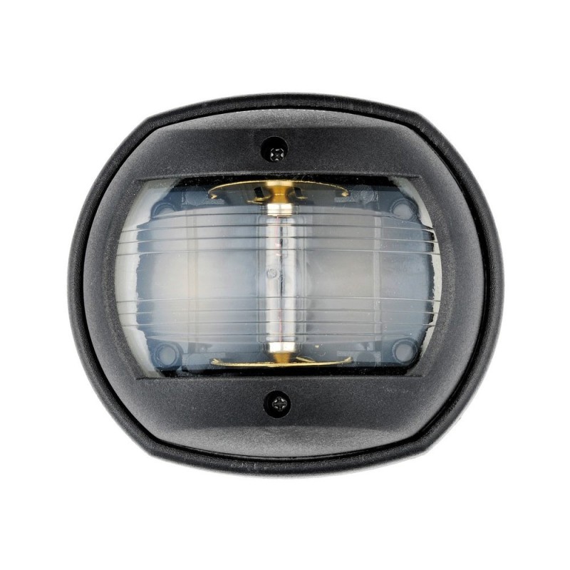 Fanale di via Classic 12 Bianco 135° poppa 12V 10W Nero OS1141004-0%