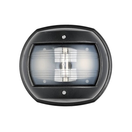 Fanale di via Maxi 20 Bianco 135° poppa 12V 15W Nero OS1141104-0%