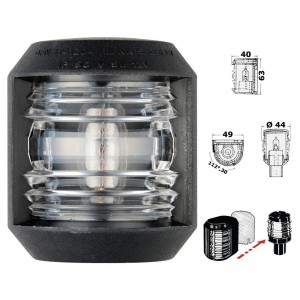 Luce di via Utility 88 Compact Bianco 225° prua OS1141203-0%