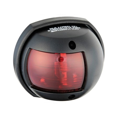 Fanale di via Compact 12 LED Rosso 112,5° sinistro 12V 0,8W Nero OS1144801-18%