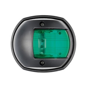 Fanale di via Compact 12 LED Verde 112,5° destro 12V 0,8W Nero OS1144802-18%