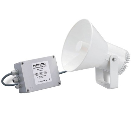 Marco Tromba Elettronica Inox EW2 24V Altoparlante Ø239x250mm Omologata RINA OS2143024-33%