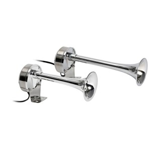 Tromba Doppia Inox 12V 210+268mm Corpo Ø82.5mm OS2145207-18%