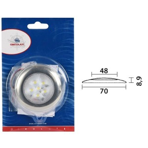 LED ceiling light flush mount 12/24V 1,2W 13Lm OS1317953