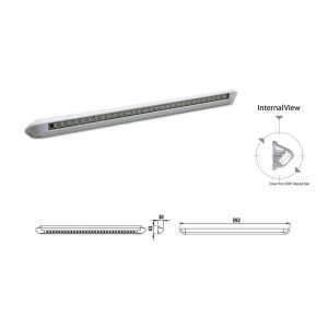 HD 30 LED Rigid strip light 24V 3,7W 288Lm OS1319802