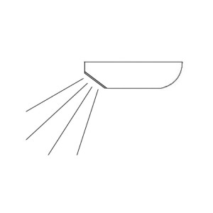 LED ceiling light with automatic touch switch 12/24V 6,4W 250Lm OS1319907