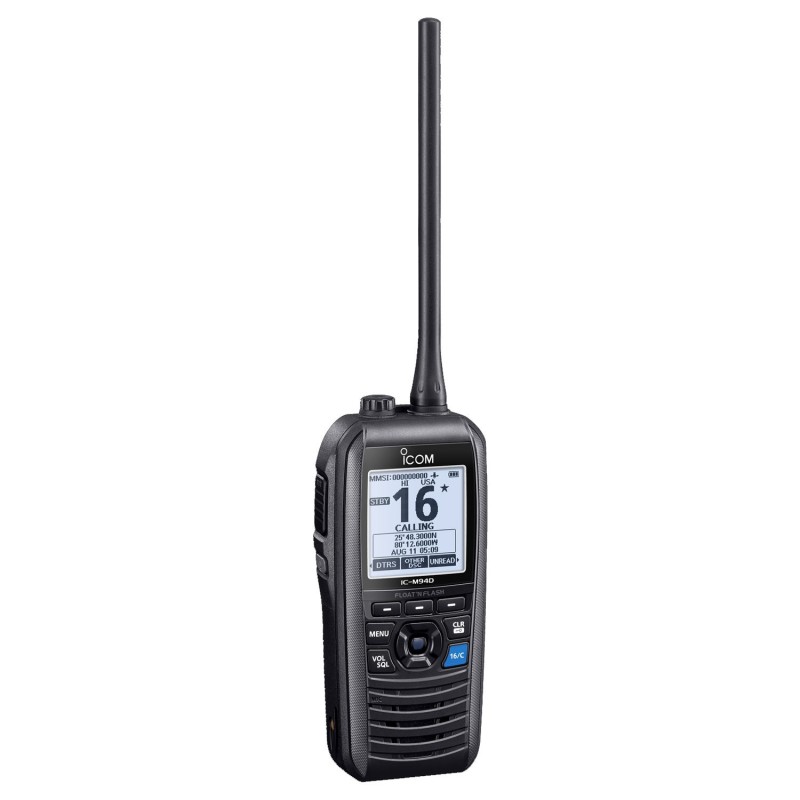 Icom IC-M94DE15 Ricetrasmettitore portatile VHF 6W RF Nero con DSC 66020530-10%
