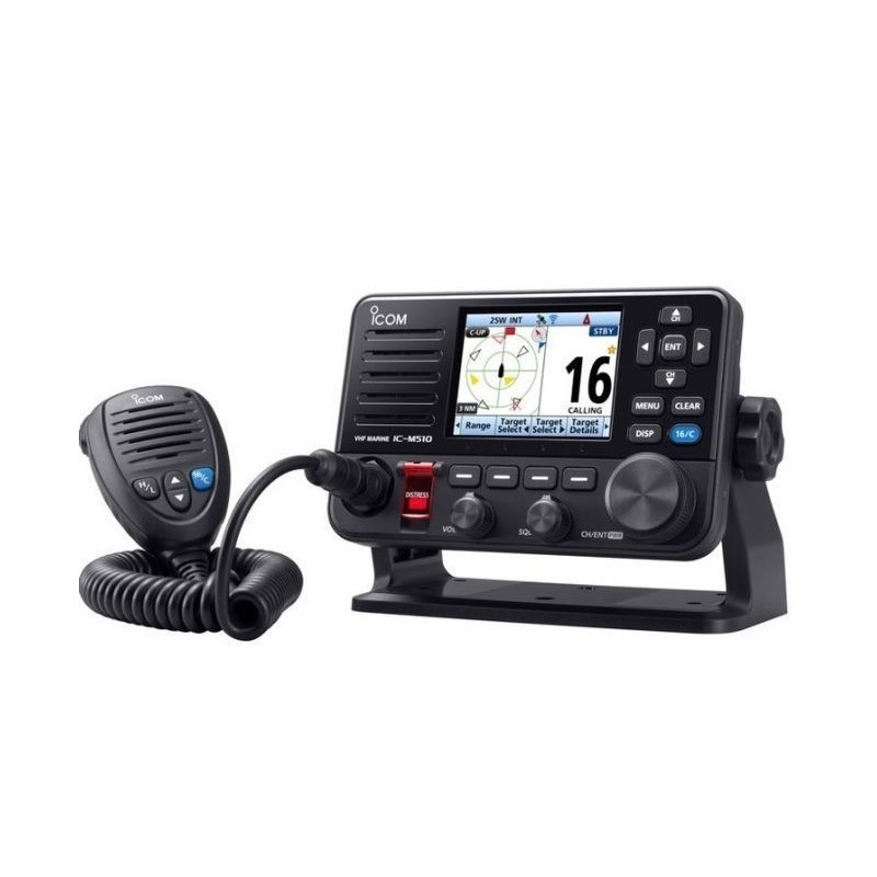 Icom IC-M510E 15 EURO Class-D DSC VHF Marine Radio with WLAN Function 66020553