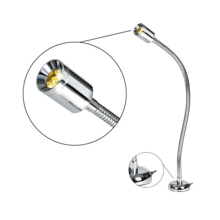 Articulated arm LED light 10W 12/24V 1,2W 52lm White light OS1323690