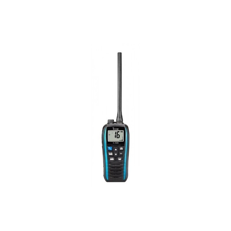 Icom IC-M25 EURO55 Blue Floating Handheld VHF 5W Marine Transceiver 66020566