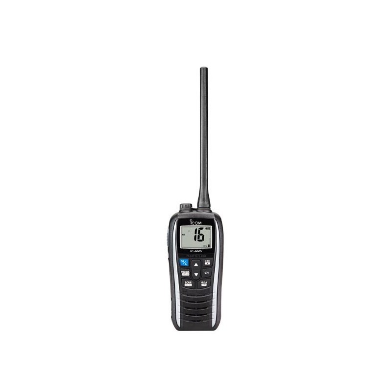 Icom IC-M25 EURO15 Grey Floating Handheld VHF 5W Marine Transceiver 66020568