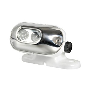 Faro 2 LED con Supporto Orientabile 10W/12-24V Base Fissaggio 120x40mm OS1327052-18%