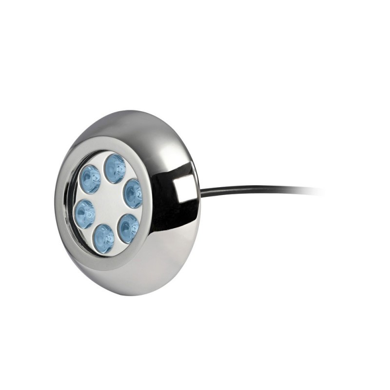 Underwater 6 LED light Blue 12/24V 6x3W 400Lm OS1329501