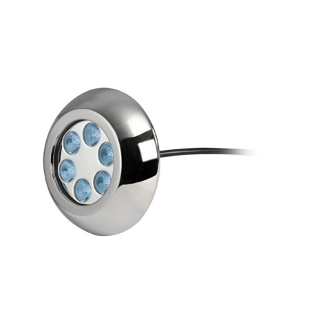 Underwater 6 LED light Blue 12/24V 6x3W 400Lm OS1329501
