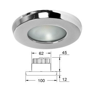 Superyacht LED ceiling light 12/24V 7,8W White 3000K OS1341301