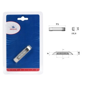 Luce di cortesia LED 12/24V 0,4W Bianca 3000K OS1342801-0%