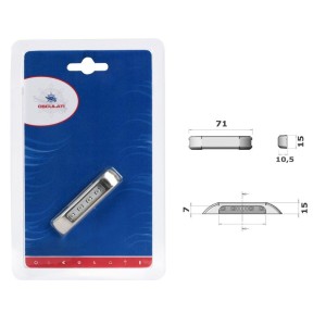 Luce di cortesia a LED 12/24V 0,6W Bianca 3000K OS1342803-0%