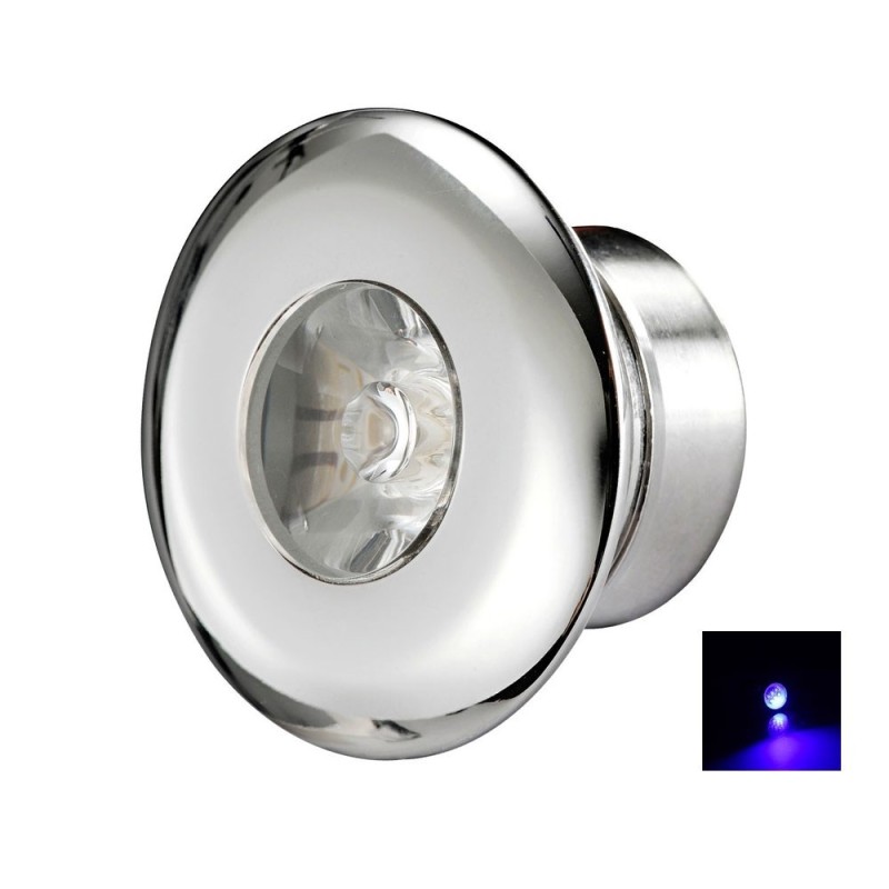 Luce di cortesia a LED 12/24V 0,3W Blu OS1342905-0%