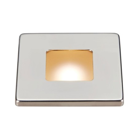 Bos reduced recess fit LED ceiling light 12/24V 2W White + Red light OS1349012