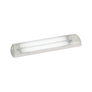 Fluorescent light 12,8V 16W ON-OFF Switch White finish OS1355612