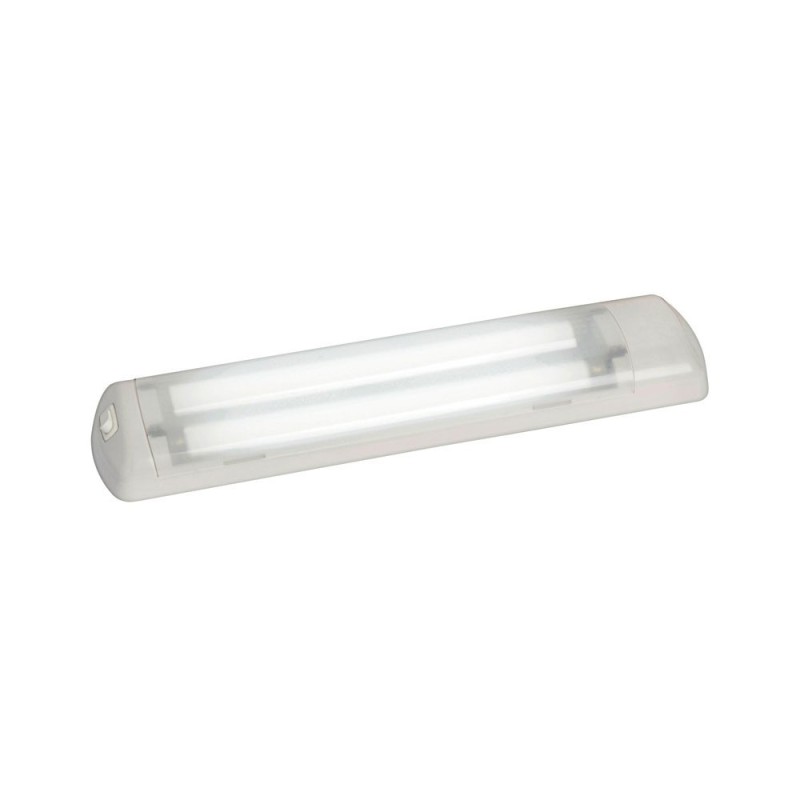 Fluorescent light 12,8V 16W ON-OFF Switch White finish OS1355612