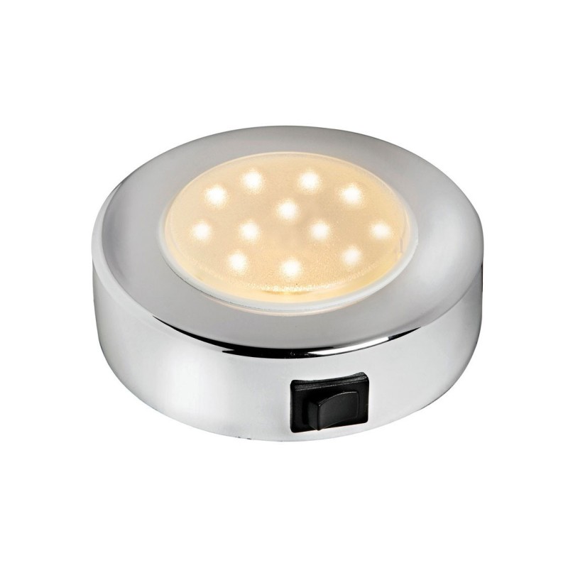Sun 12 LED chrome plated ceiling light 8/30V 2,4W White light 3000K OS1383120