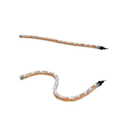 Strip di ambientazione 15 LED blu 12V 3,6W 50cm OS1383406-0%