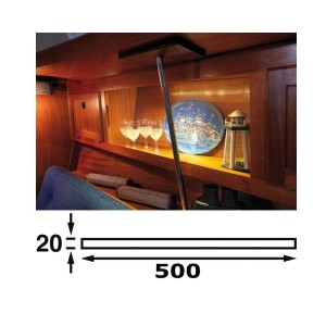 Tubo luminoso U-Pro 480 a LED 12V 3,52W 3000K 47cm OS1383903-18%